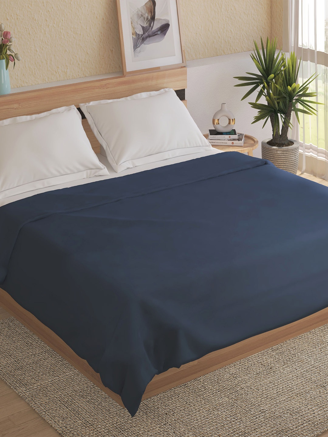 

Home Centre Colour Refresh Blue Mild Winter 150 GSM Double Bed Blanket