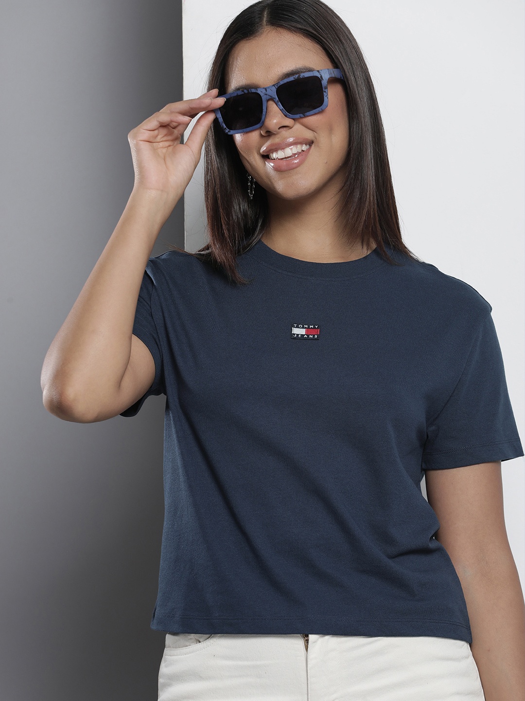 

Tommy Hilfiger Solid T-shirt, Navy blue