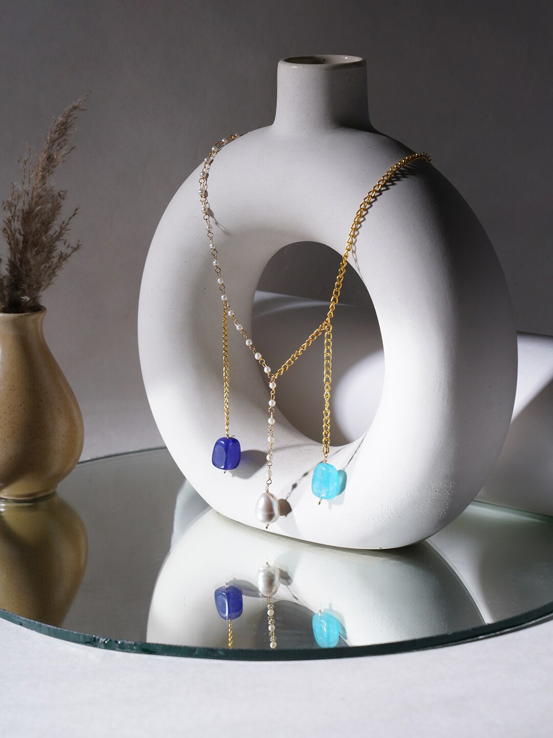 

Ruby Raang Brass Gold-Plated Chain