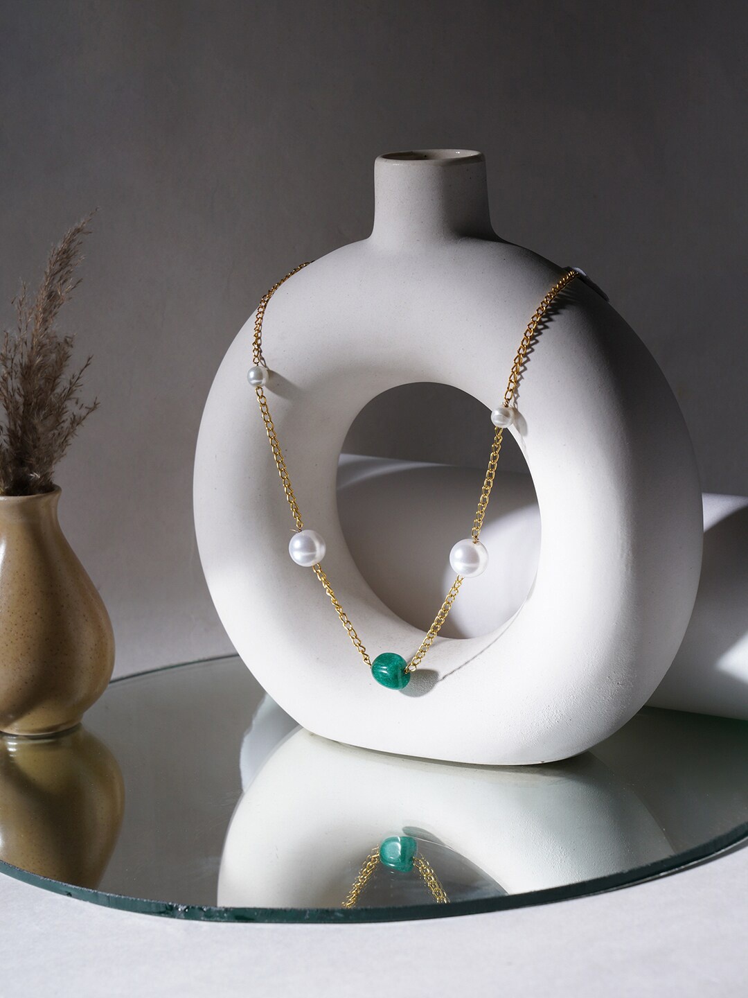 

Ruby Raang Brass Gold-Plated Chain
