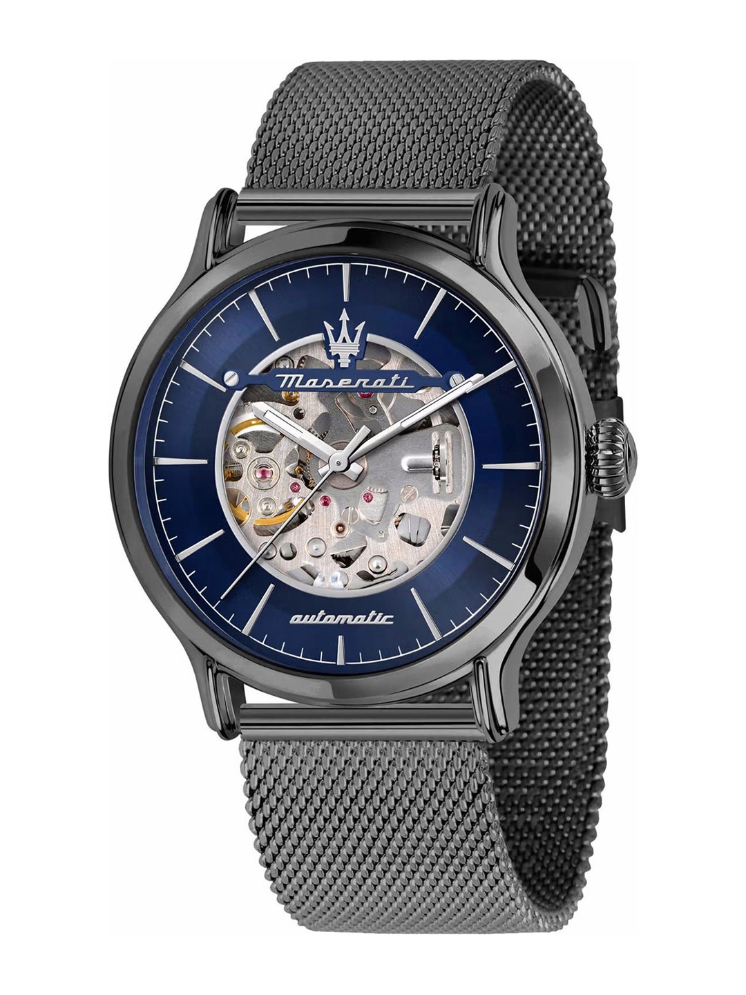 

Maserati Men Skeleton Dial & Bracelet Style Straps Analogue Watch R8823118012, Blue