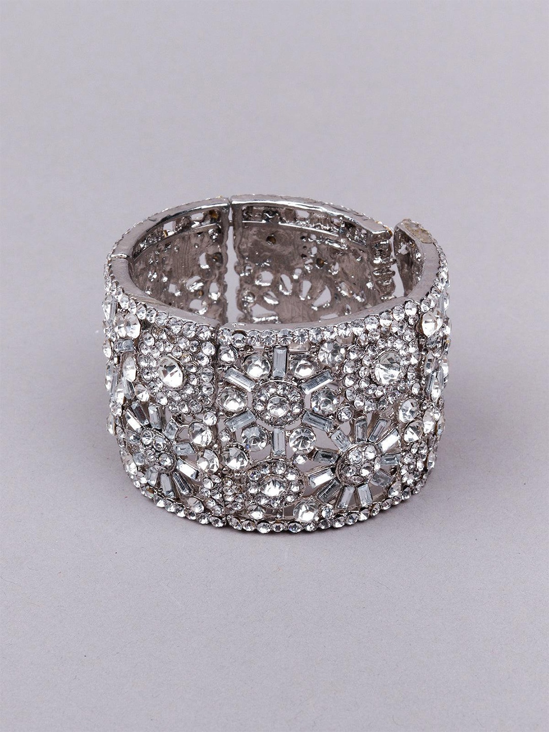 

ODETTE Silver-Plated Bangle-Style Bracelet