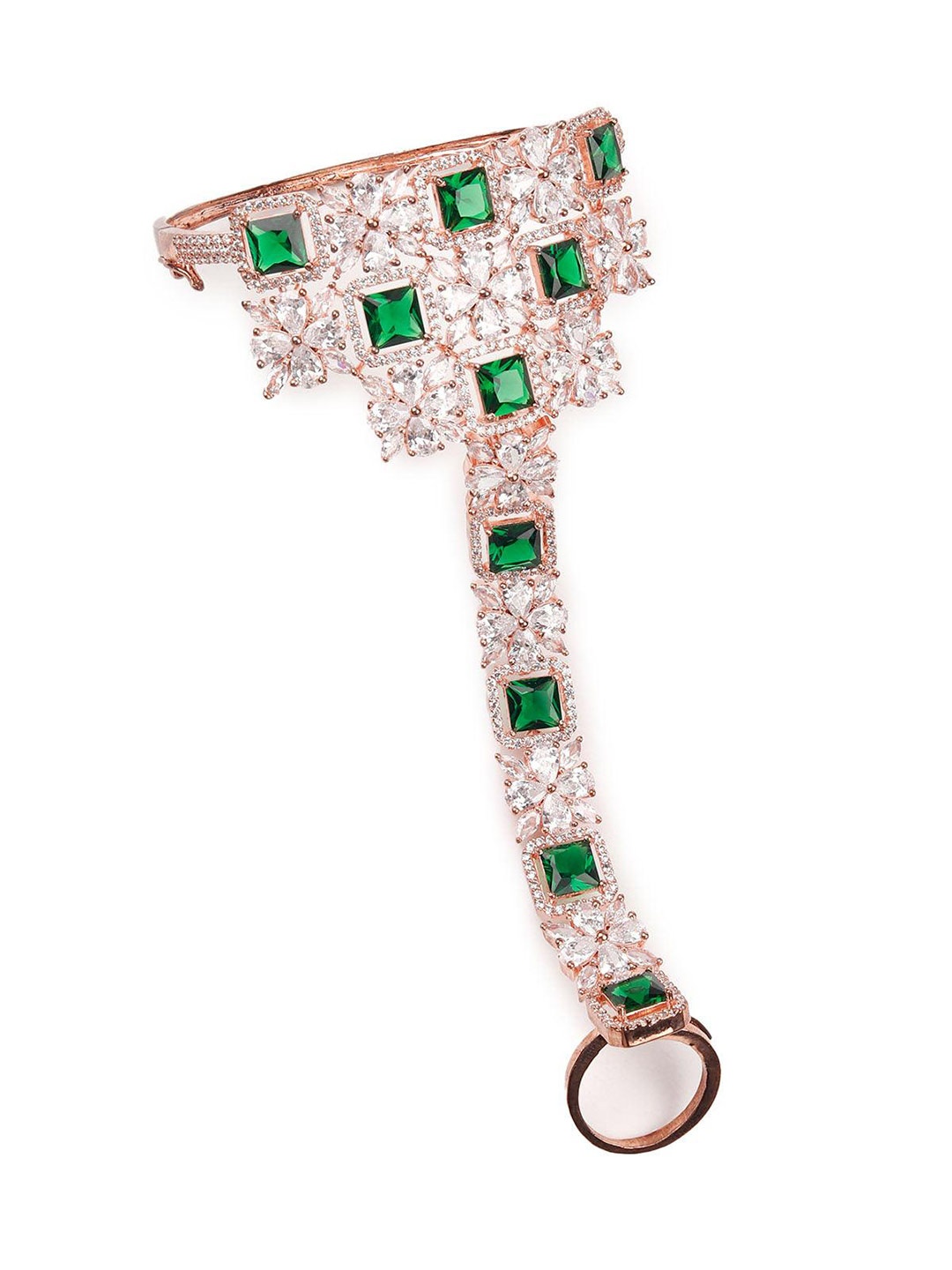 

ODETTE Gold-Plated Ring Bracelet