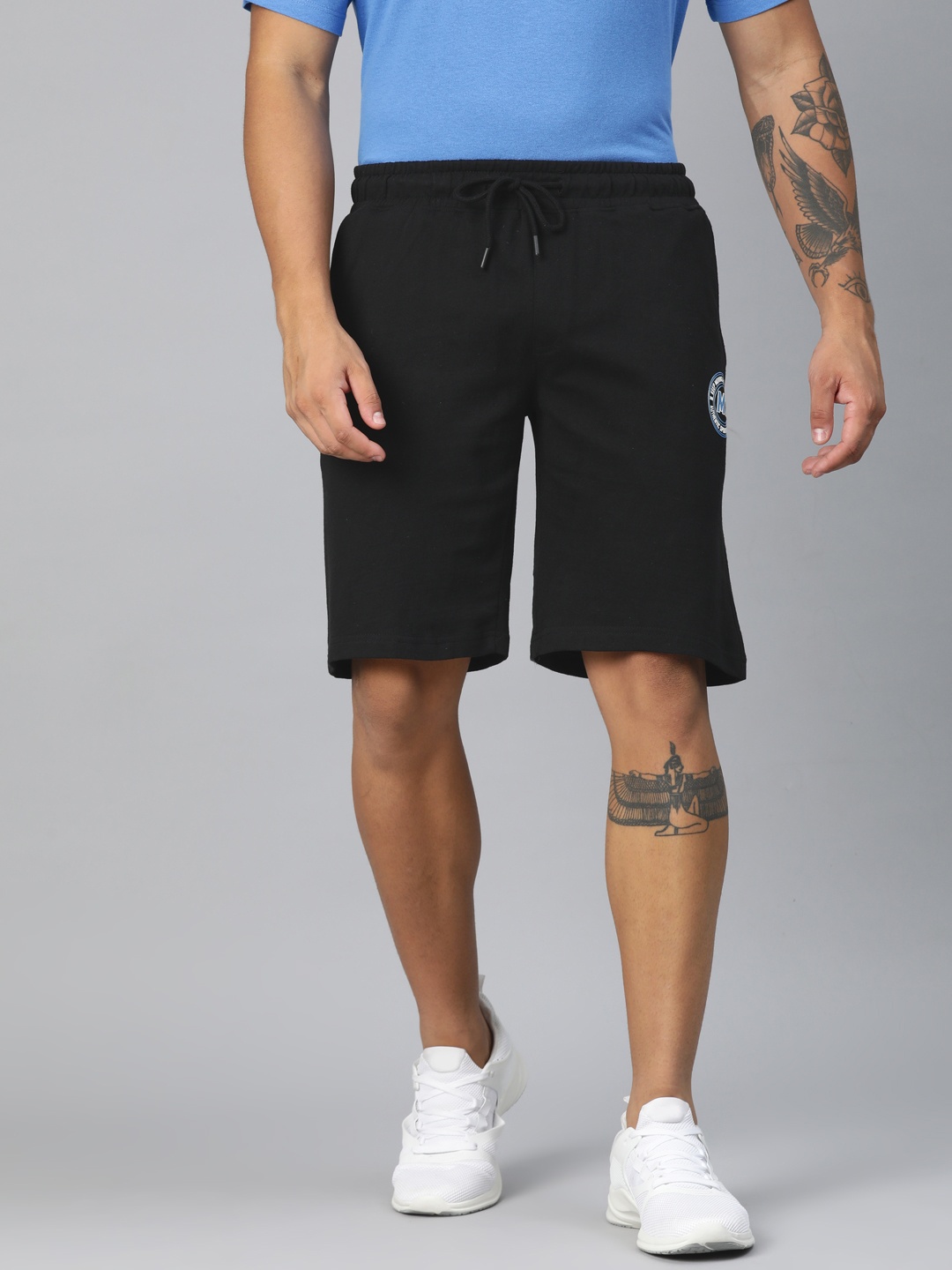 

M7 by Metronaut Men Solid Shorts, Black
