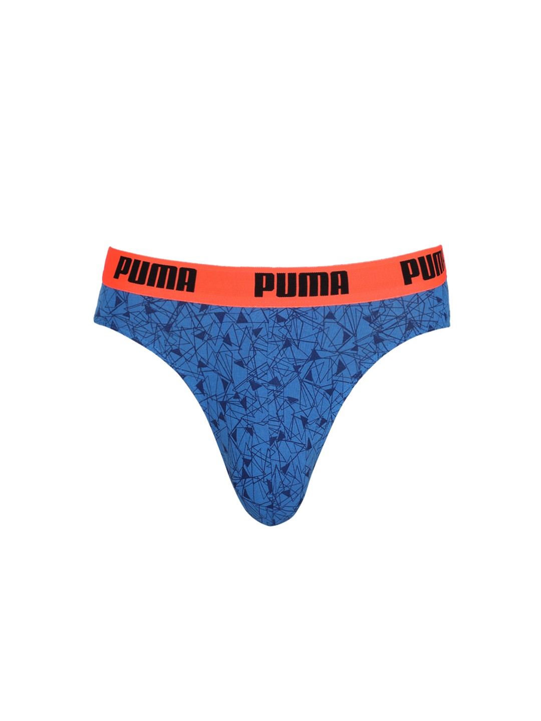 

Puma Men Blue Printed Brief 91846202