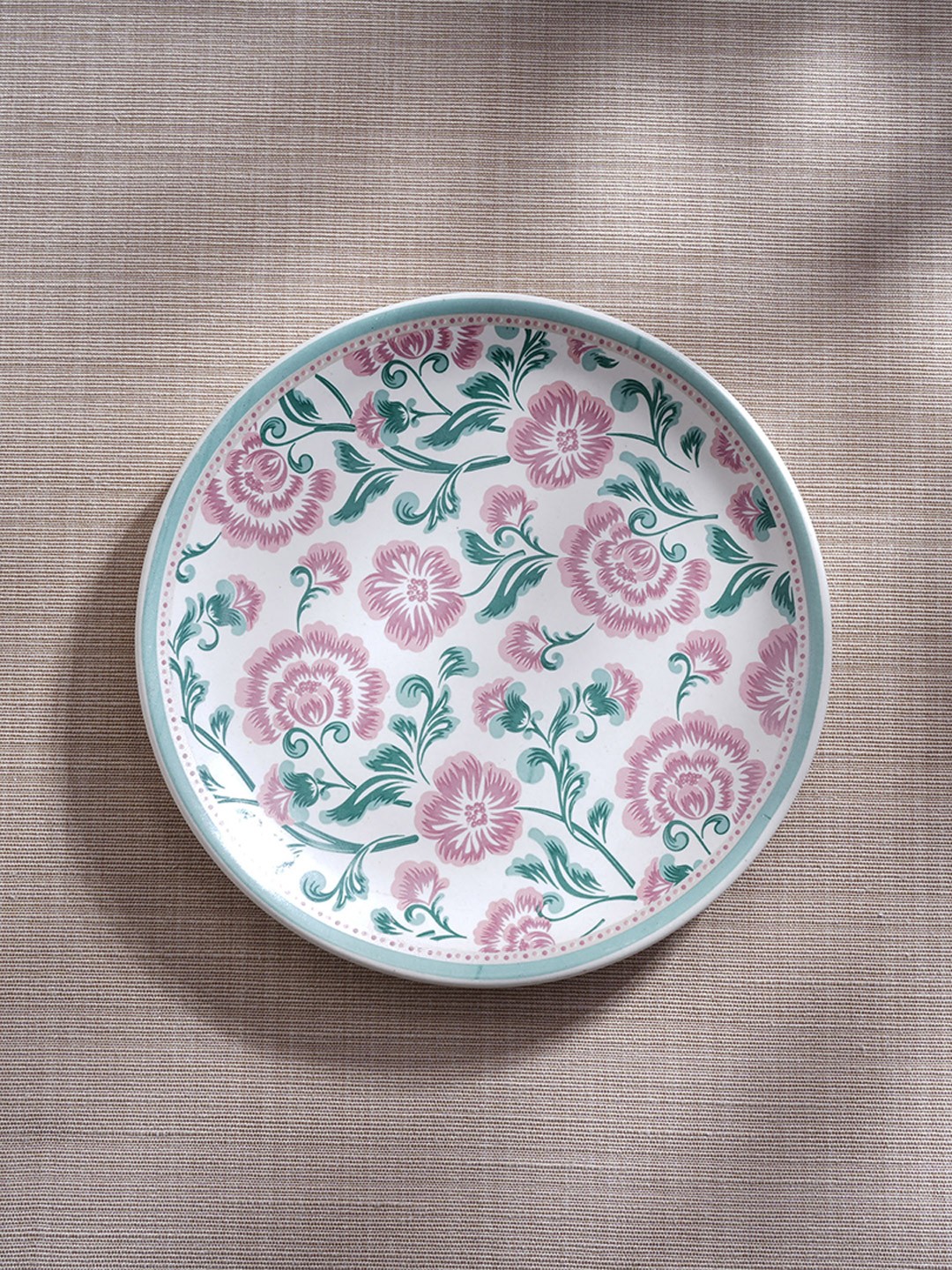 

Home Centre Mohar White & Red Printed Stoneware Glossy Plate