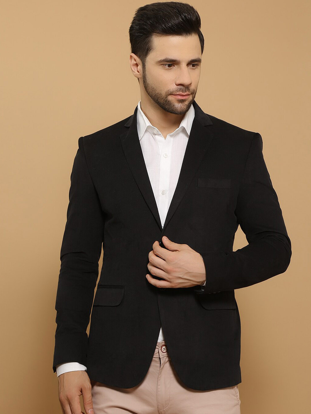 

Wintage Single Breasted Formal Blazers, Black