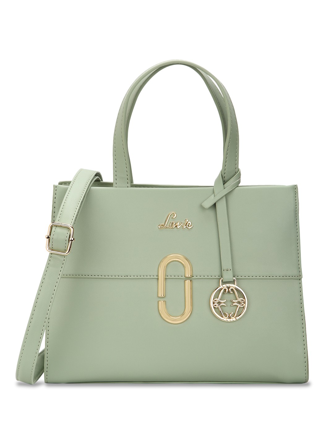 

Lavie Structured Satchel Bag, Sea green