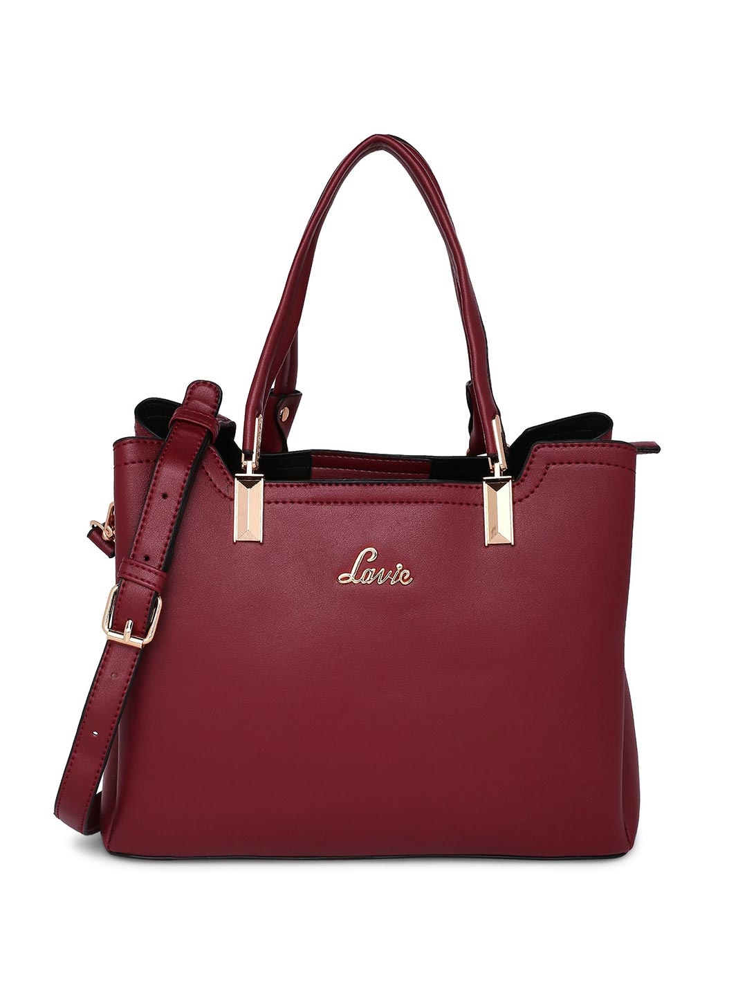 

Lavie Purple Structured Shoulder, Maroon