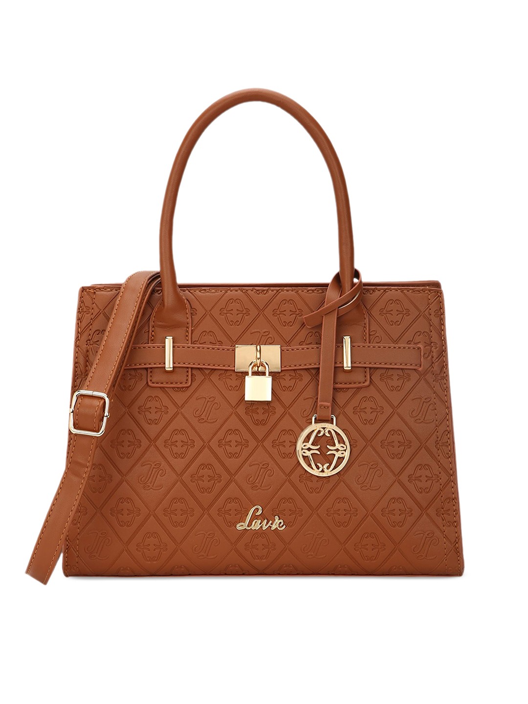 

Lavie Structured Satchel Bag, Brown