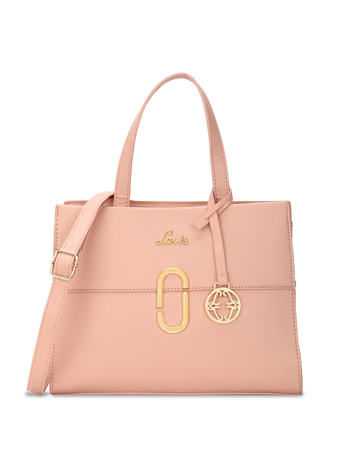 

Lavie Structured Handheld Bag, Pink