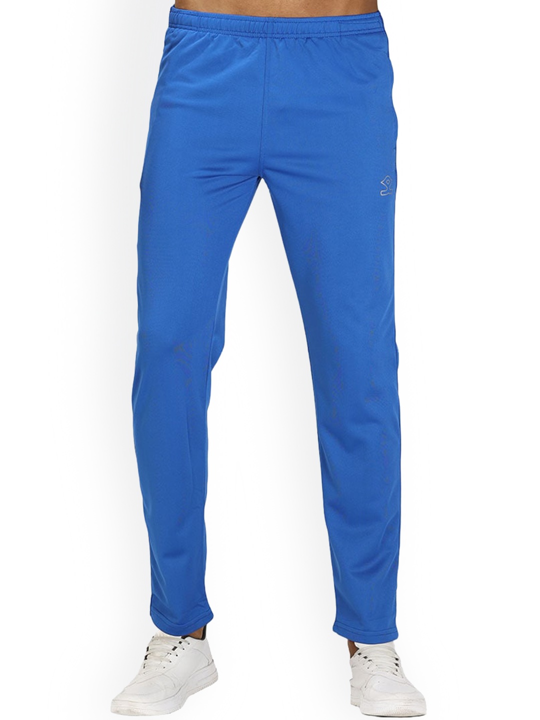 

Shrey Men Mid-Rise Trousers, Blue