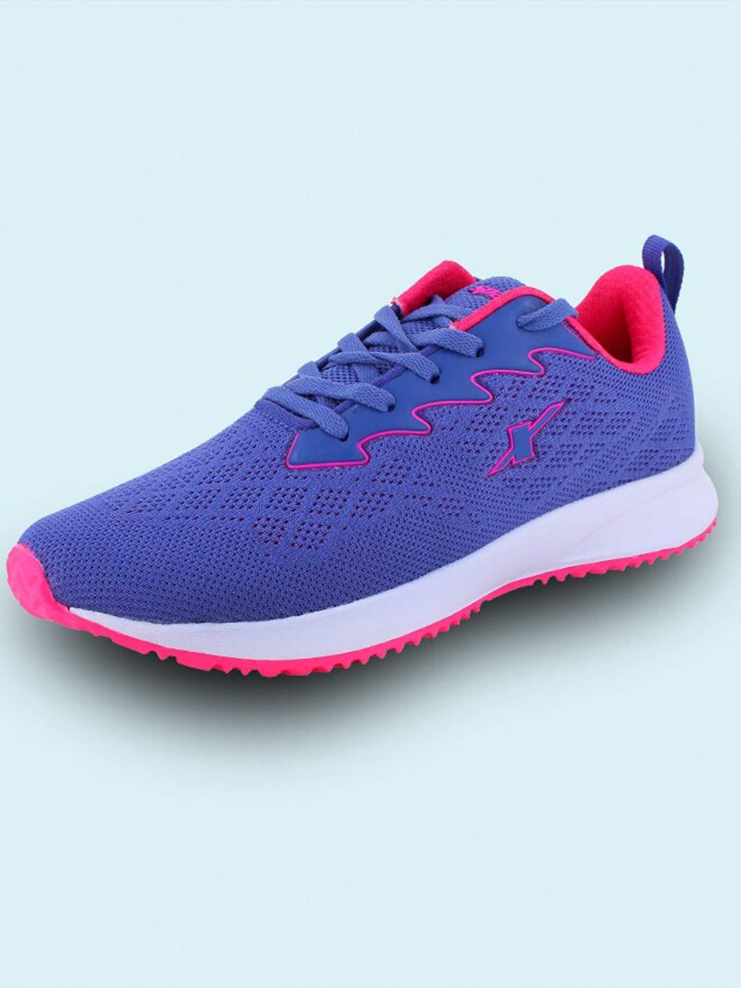 

Sparx Women Mesh Lace-Up Running Shoes, Blue
