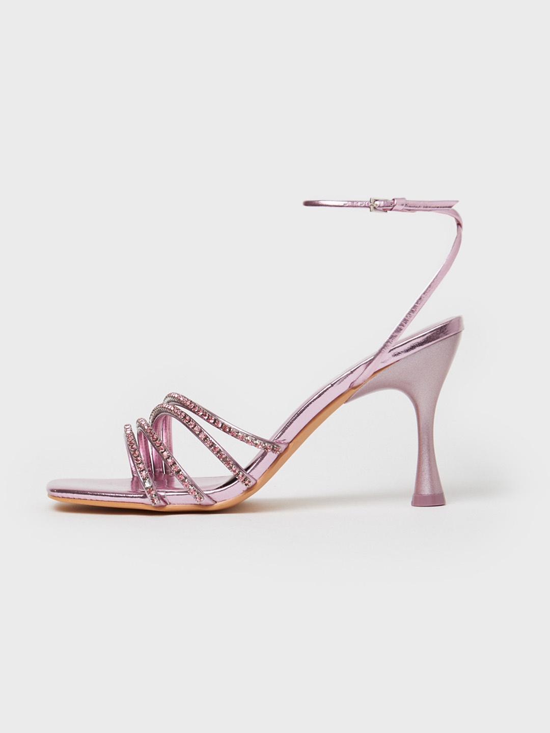 

CALLIOPE Women Embellished Mid-Top Party Stiletto Heels, Pink
