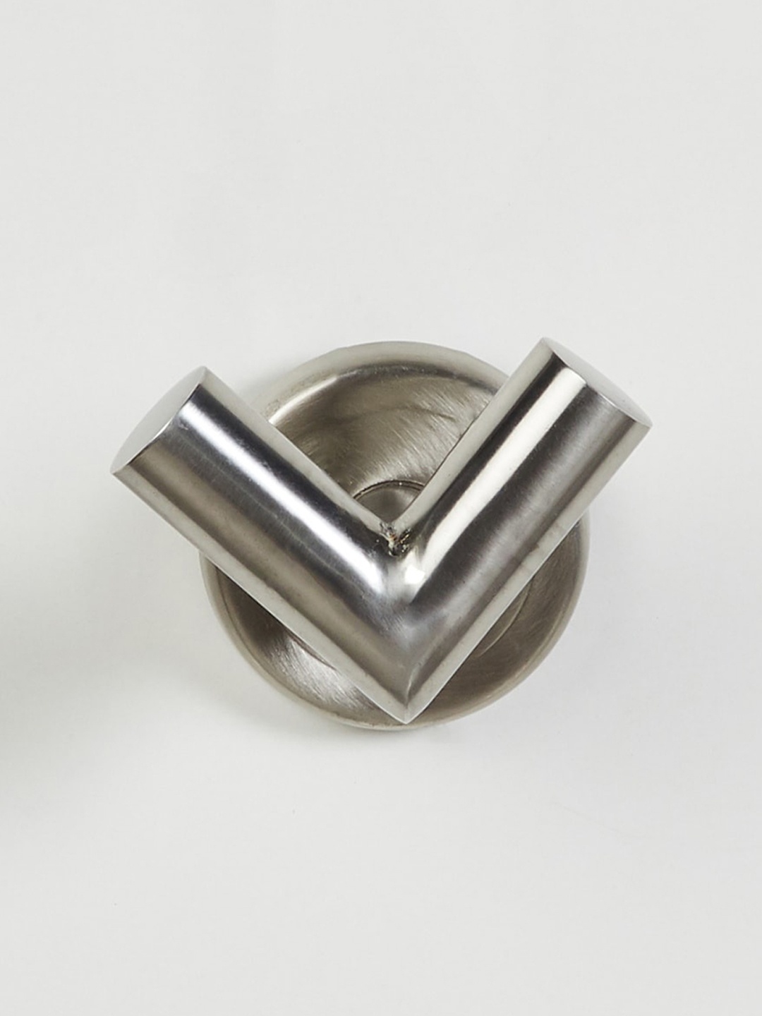 

Home Centre Silver Toned Orion 2 Knob Stainless Steel Hook