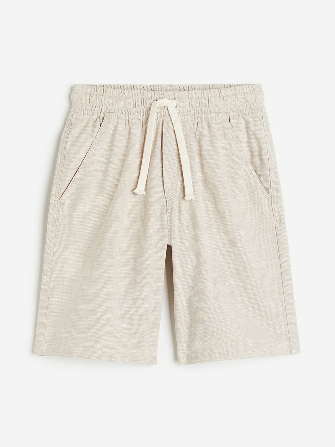 

H&M Boys Pure Cotton shorts, Beige