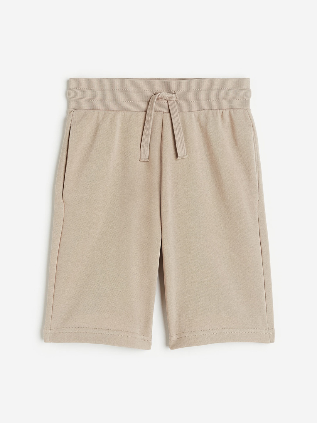 

H&M Boys Sweatshirt Shorts, Beige