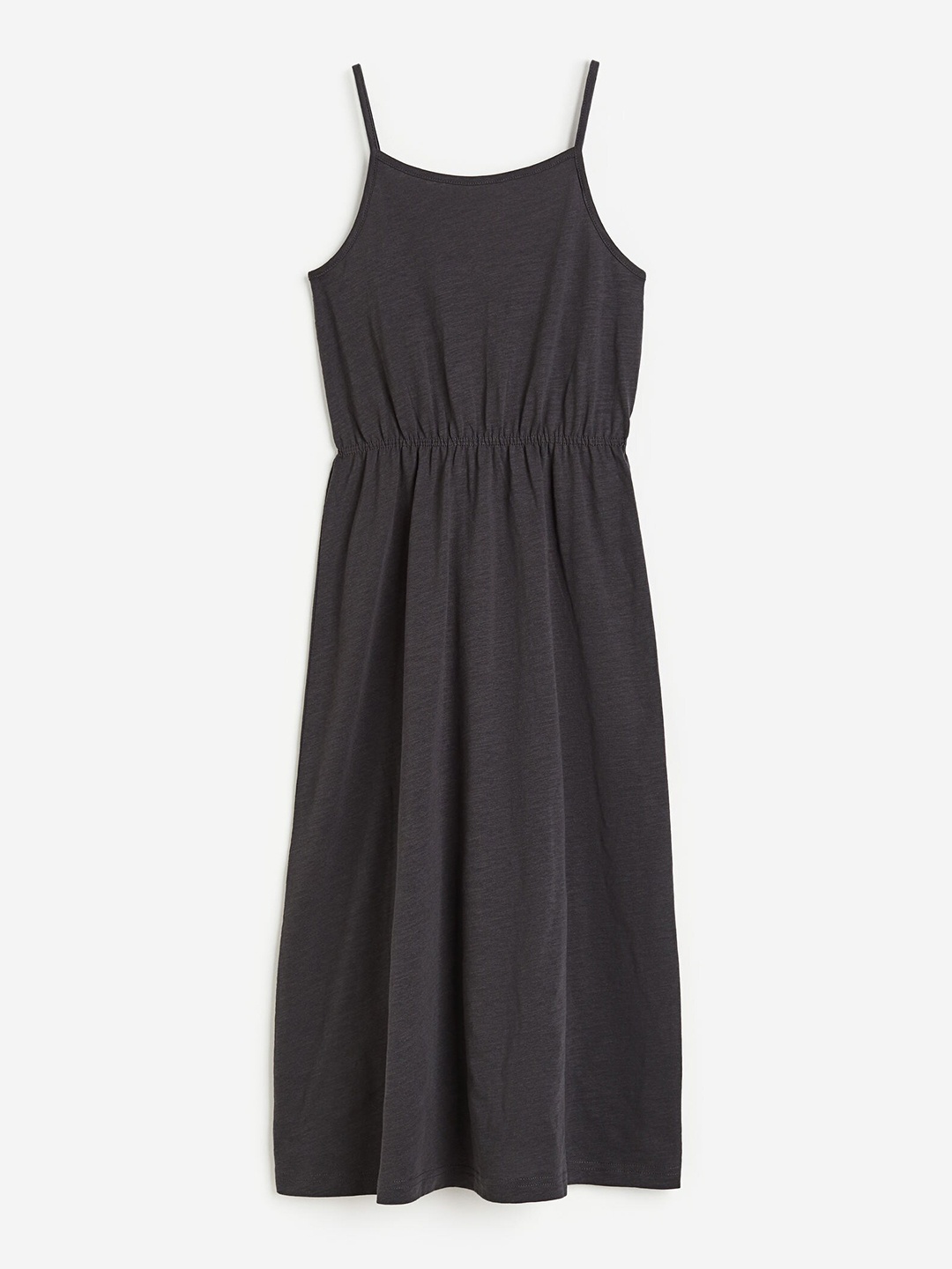 

H&M Cotton Jersey Dress, Black