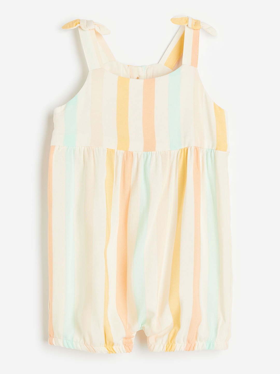 

H&M Girls Sleeveless Romper Suit, Orange