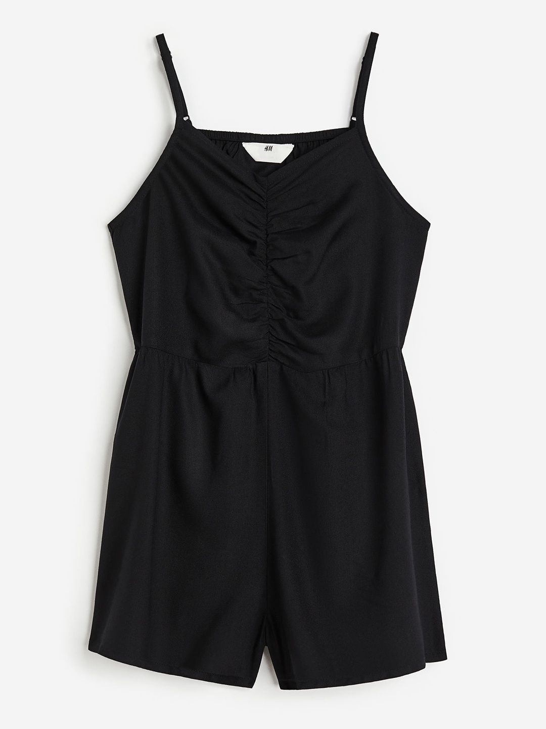 

H&M Girls Ruched Jumpsuit, Black