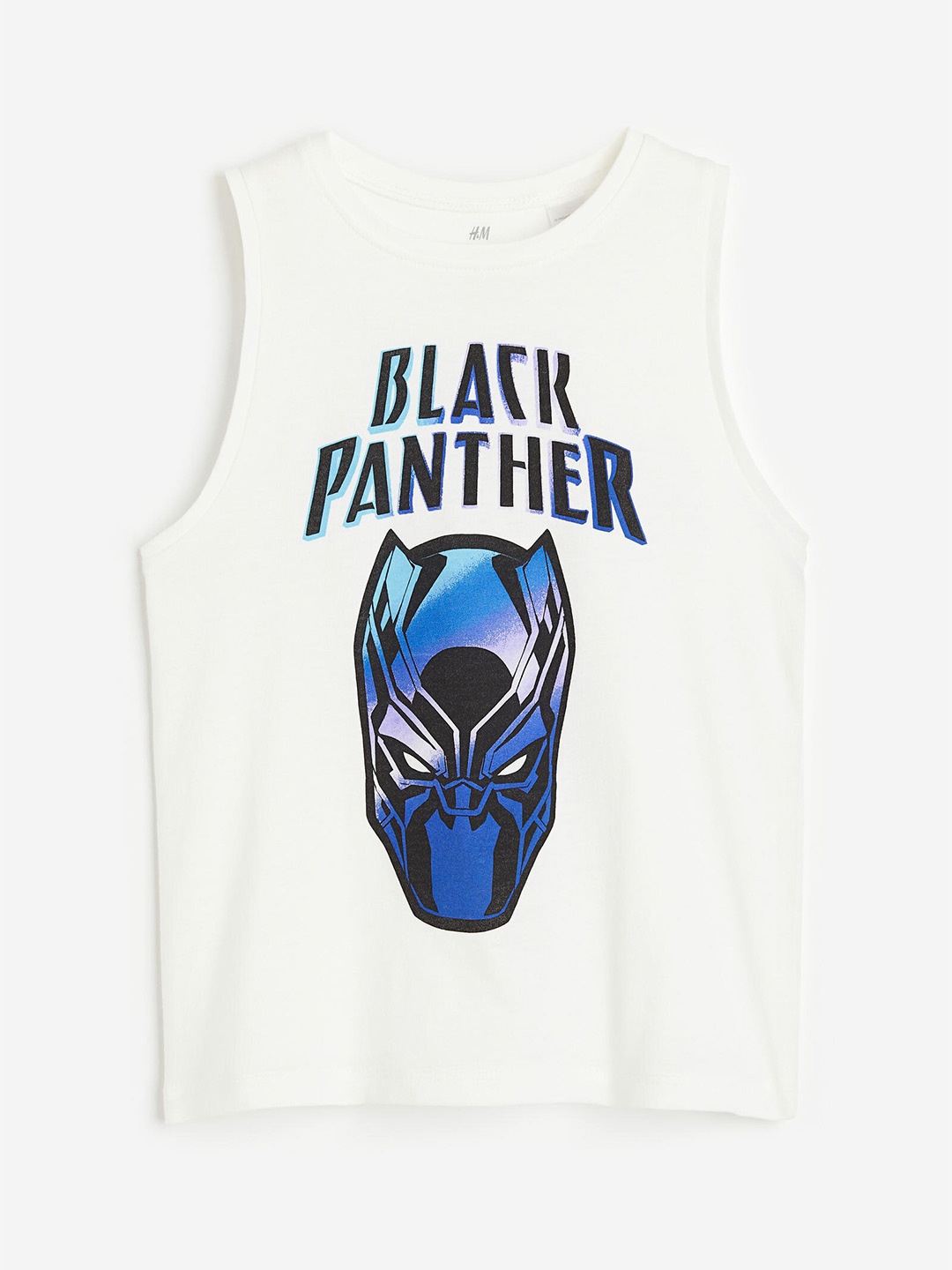 

H&M Boys Printed Vest Top, White