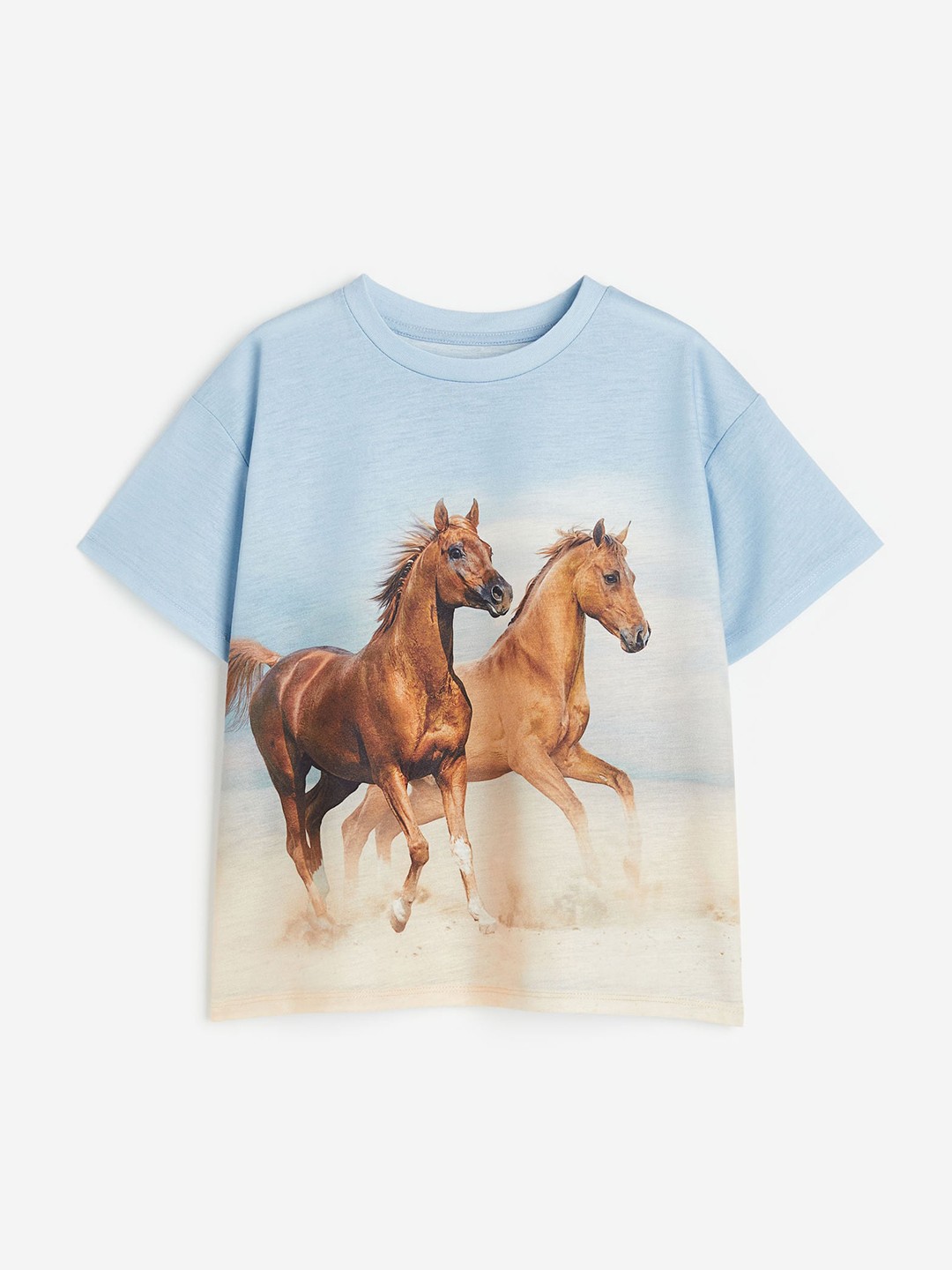 

H&M Girls Oversized T-shirt, Blue
