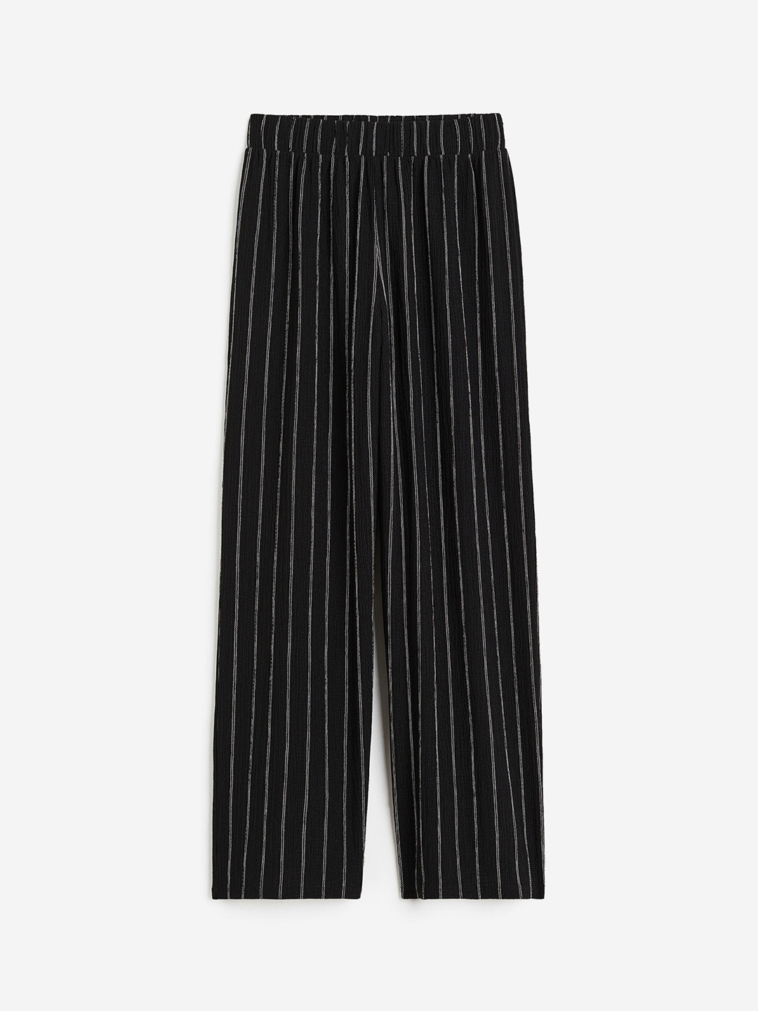 

H&M Women Pull-On Jersey Trousers, Black