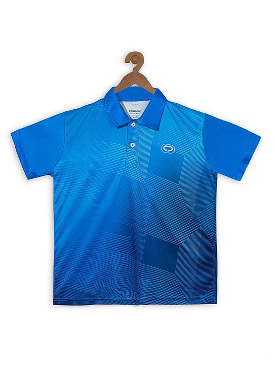 

QIDDO Boys Polo Collar T-Shirt, Blue