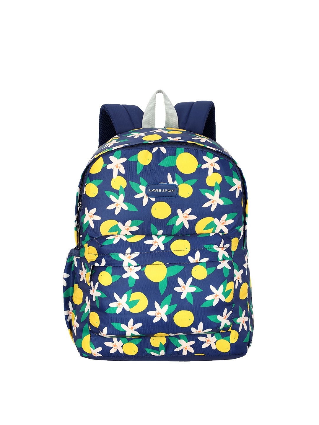 

LAVIE SPORT Graphic Printed Ergonomic Strap Backpack, Navy blue