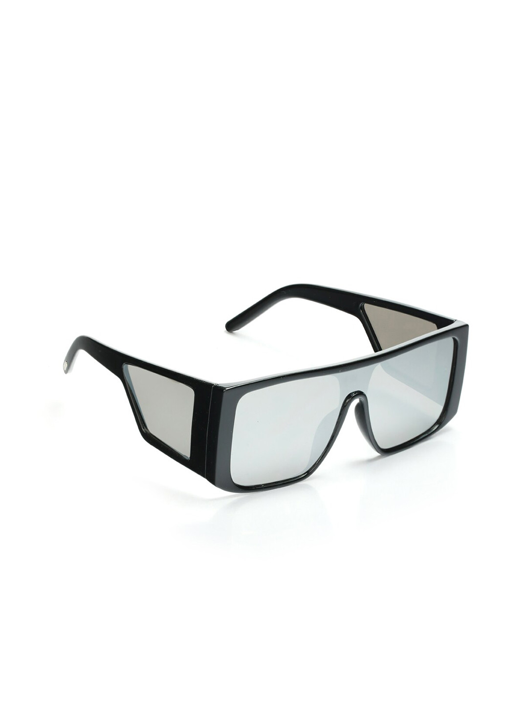 

DressBerry Black & Grey Women Oversized Sunglasses with UV Protected Lens