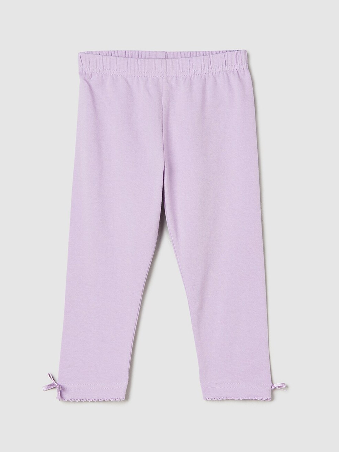 

max Girls Ankle-Length Leggings, Purple