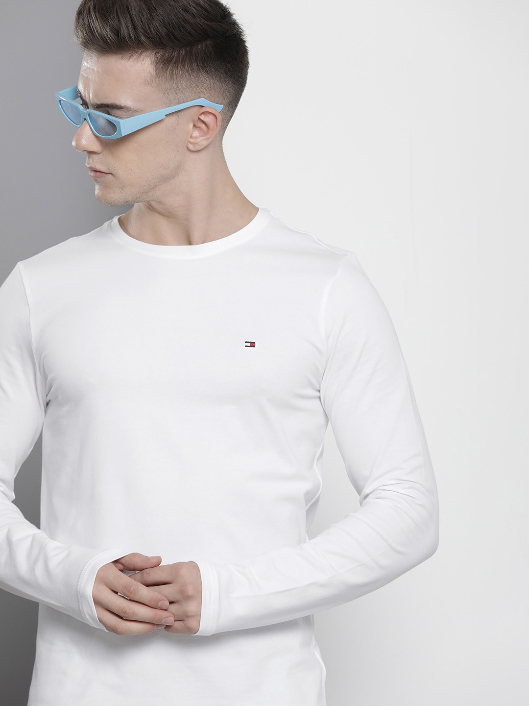 

Tommy Hilfiger Slim Fit Long Sleeves T-shirt, White