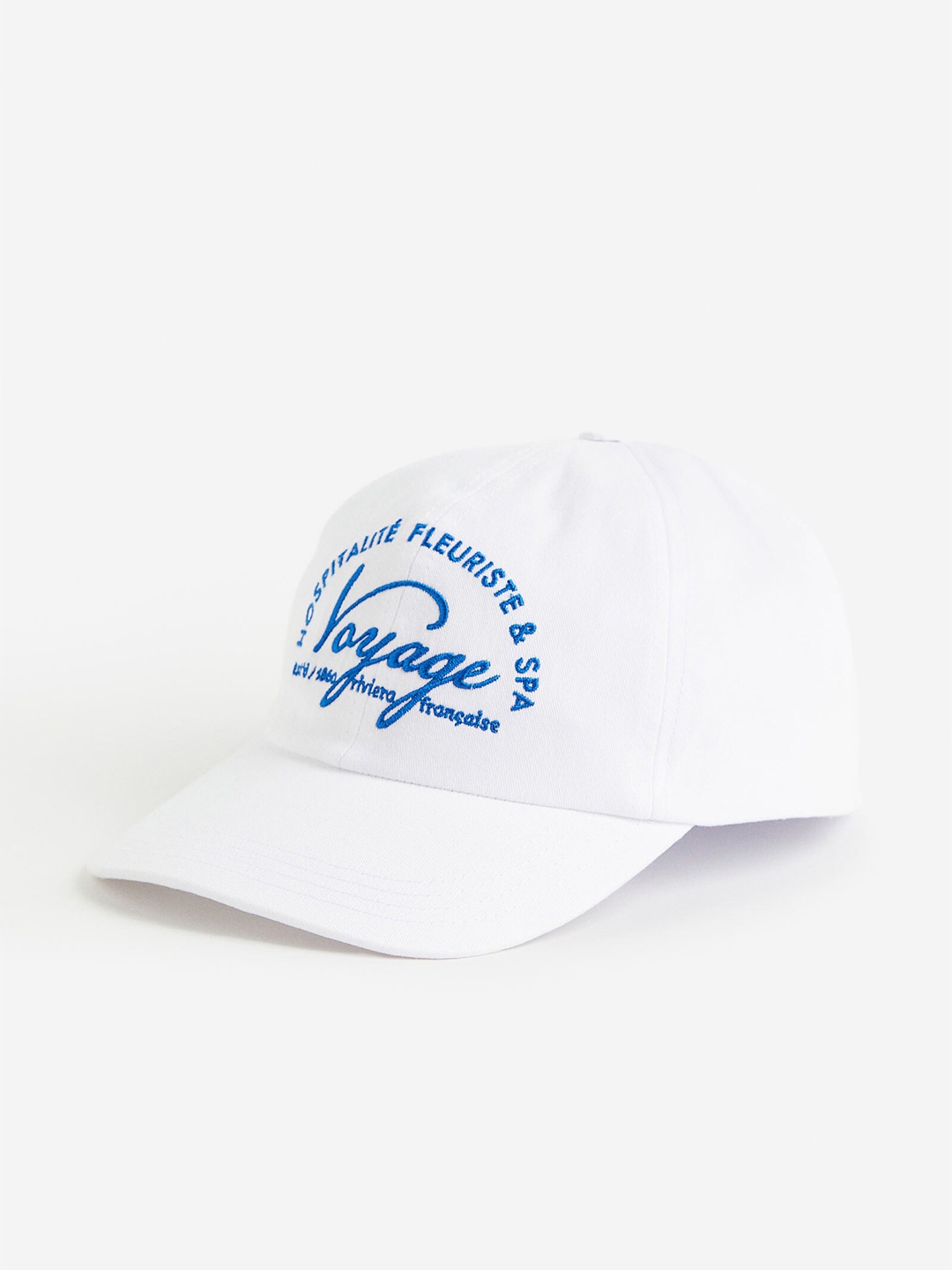 

H&M Women Cotton Cap, White