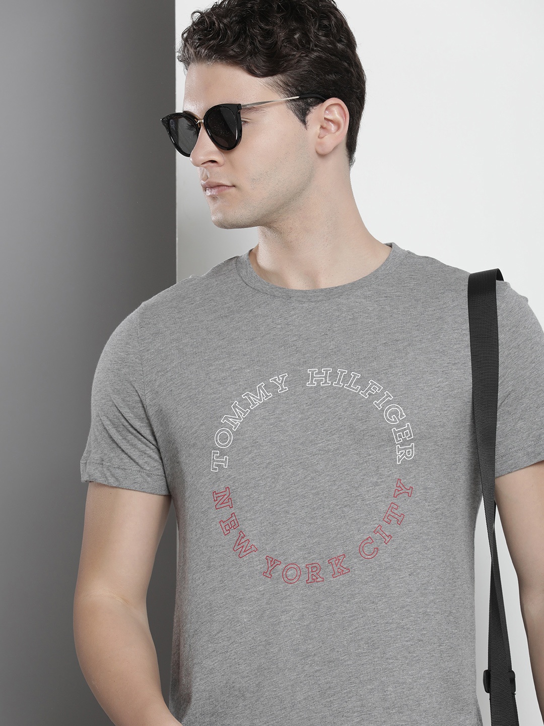 

Tommy Hilfiger Printed Slim Fit T-shirt, Grey