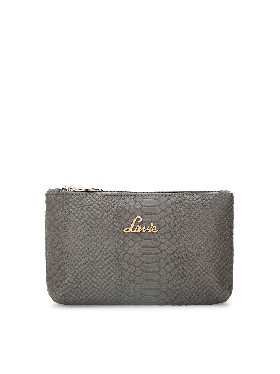 

Lavie Textured Zip Around Wallet, Grey