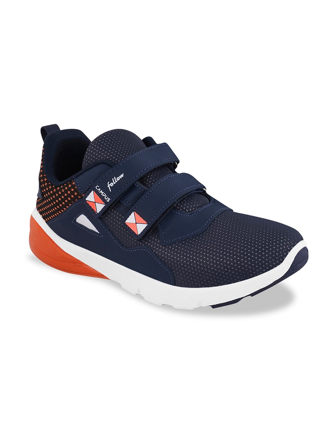 

Campus Kids Memory Tech Lite Mesh Non-Marking Running Shoes, Navy blue