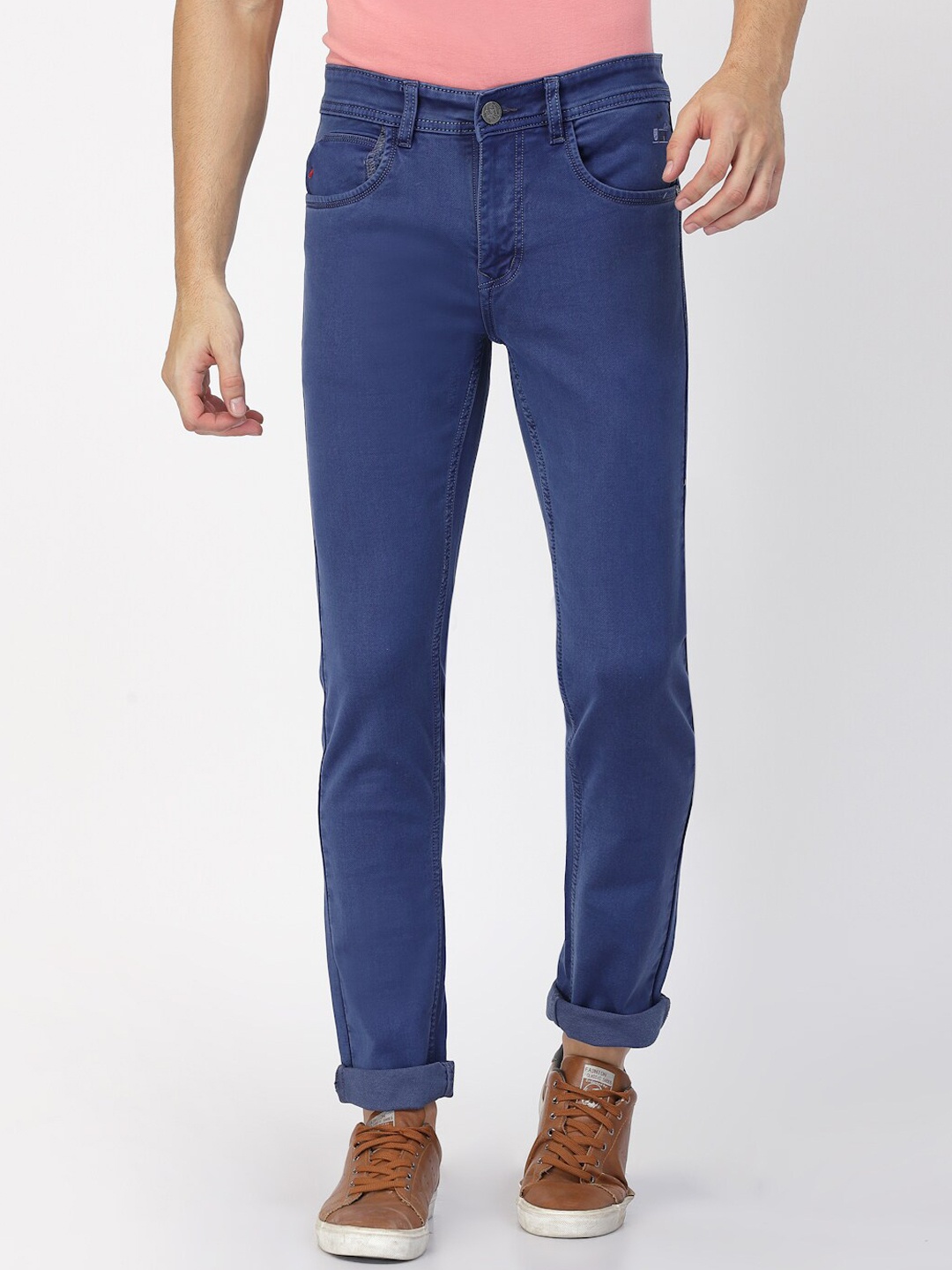 

TNG Men Blue Slim Fit Cotton Stretchable Jeans