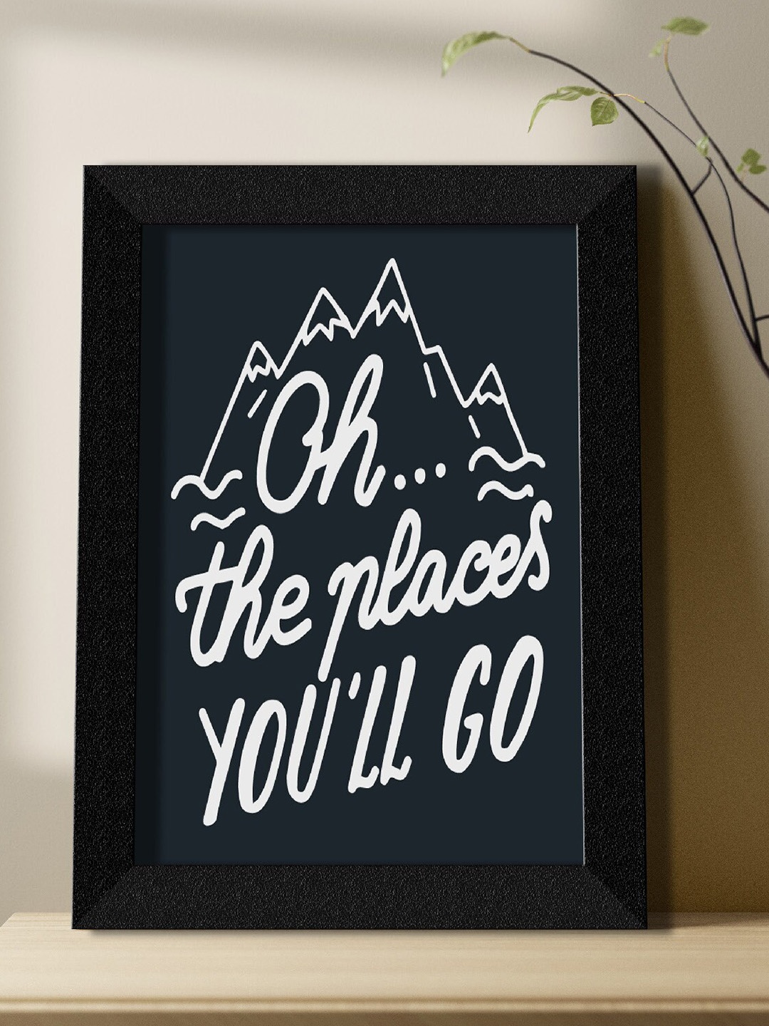 

SAF Black & White Motivational Quotes Painting Wall Art