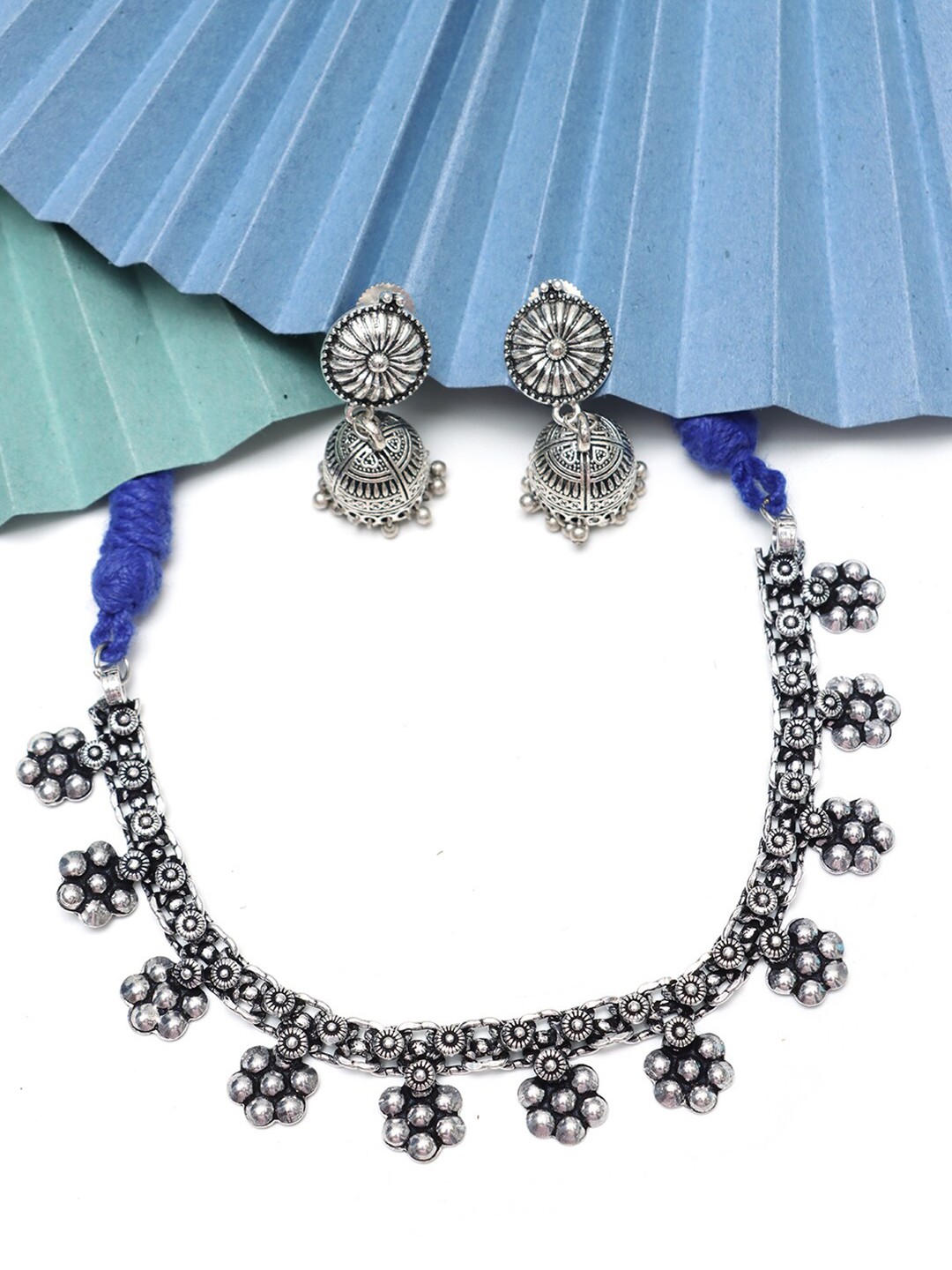 

Ozanoo Silver-Plated Jewellery Set