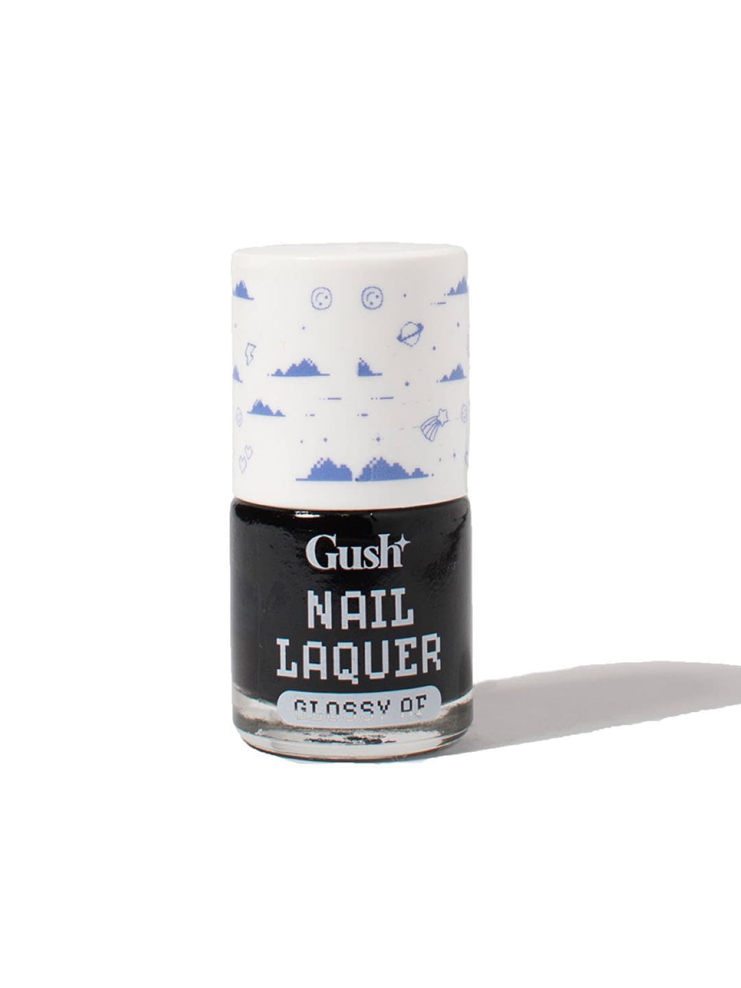 

Gush Beauty Intense Colour Pay-Off Glossy Nail Lacquer 7ml - Black Currant