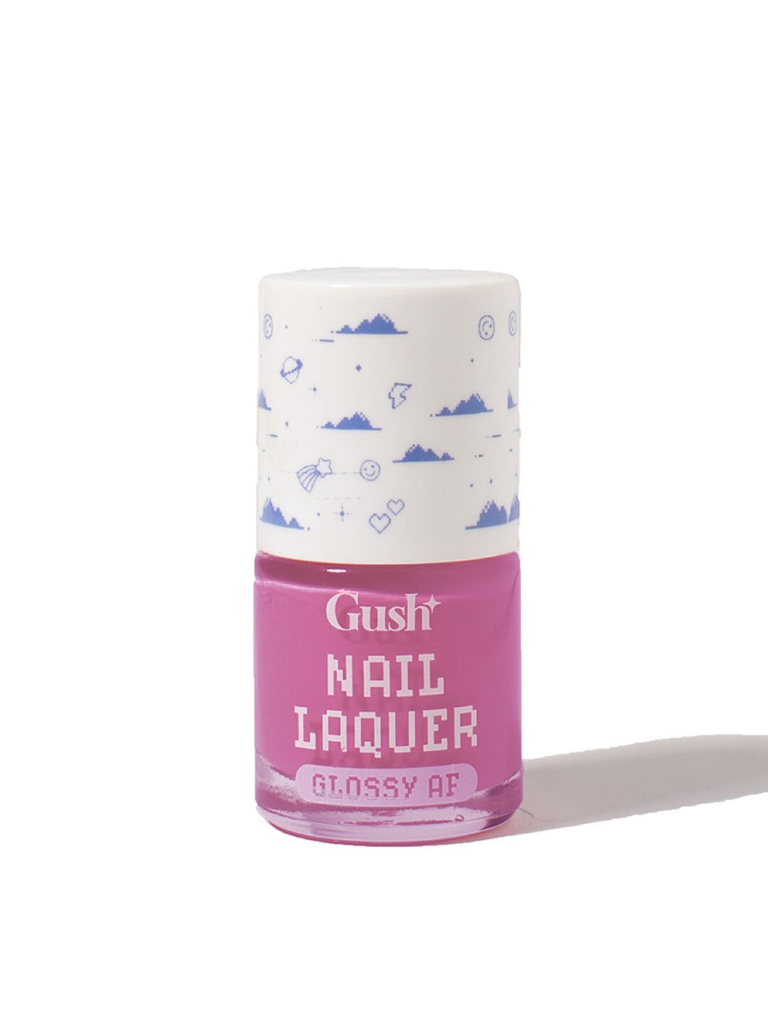 

Gush Beauty Intense Colour Pay-Off Glossy AF Nail Lacquer 7ml - Cotton Candy, Pink