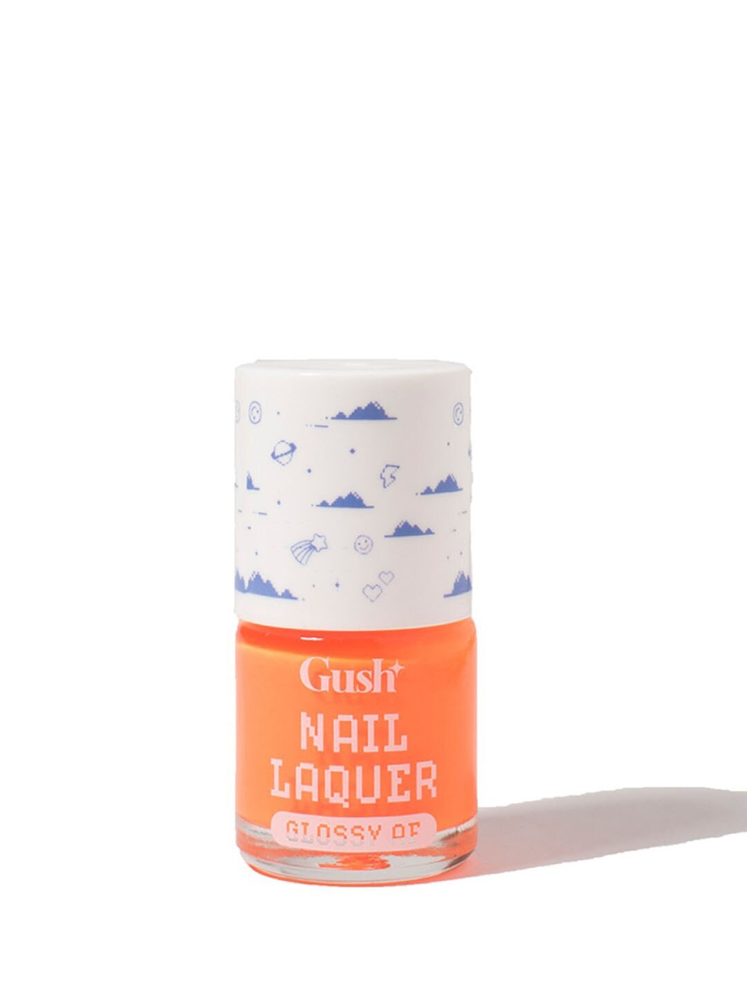 

Gush Beauty Intense Colour Pay-Off Glossy Nail Lacquer 7ml - Orangesicle, Orange