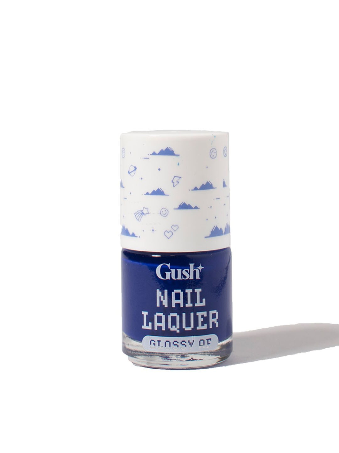 

Gush Beauty Intense Colour Pay-Off Glossy Nail Lacquer 7ml - Berry Blue