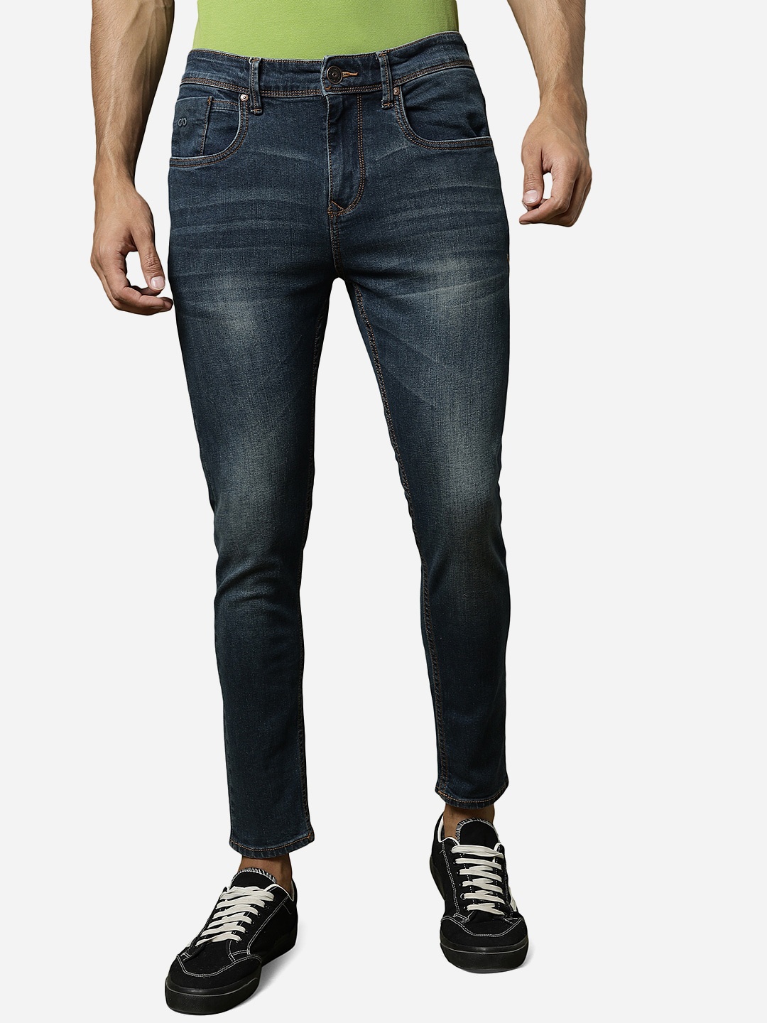 

JADE BLUE Men Clean Look Heavy Fade Slim Fit Stretchable Jeans