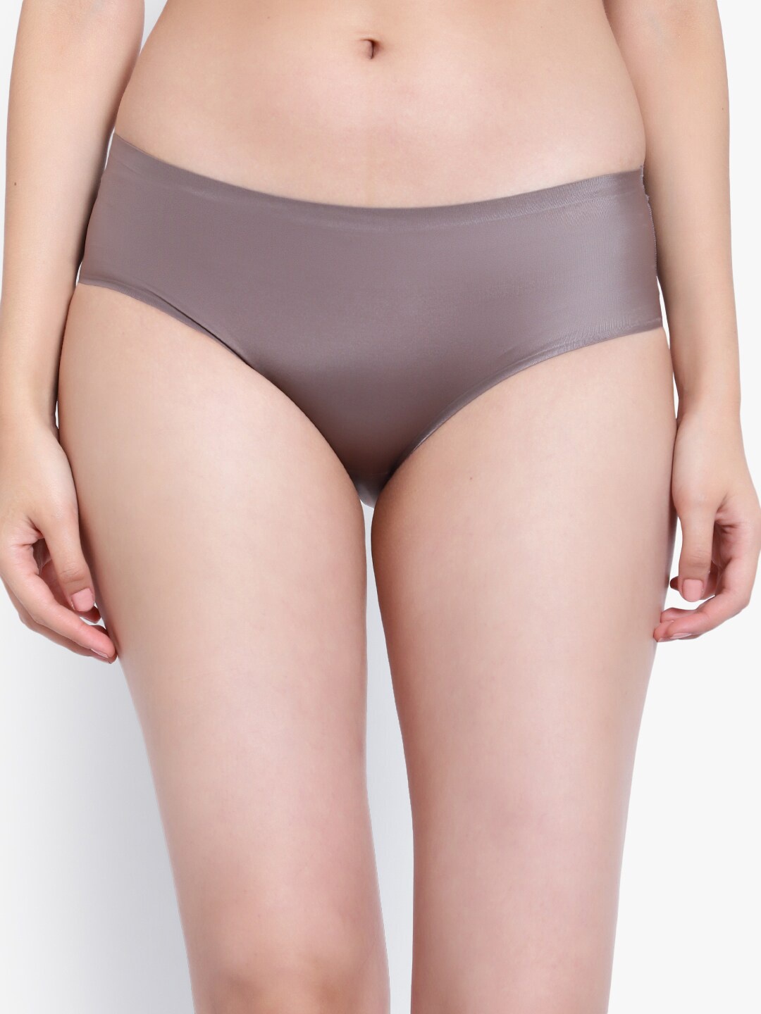 

PARKHA Women Seamless Anti-Bacterial Hipster Briefs PKBRI2126121XS, Brown