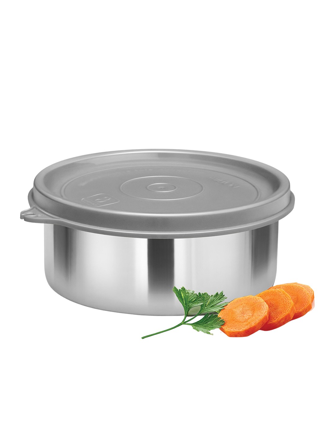 

Milton Steel Pro 350 Grey Stainless Steel Container 320 ML