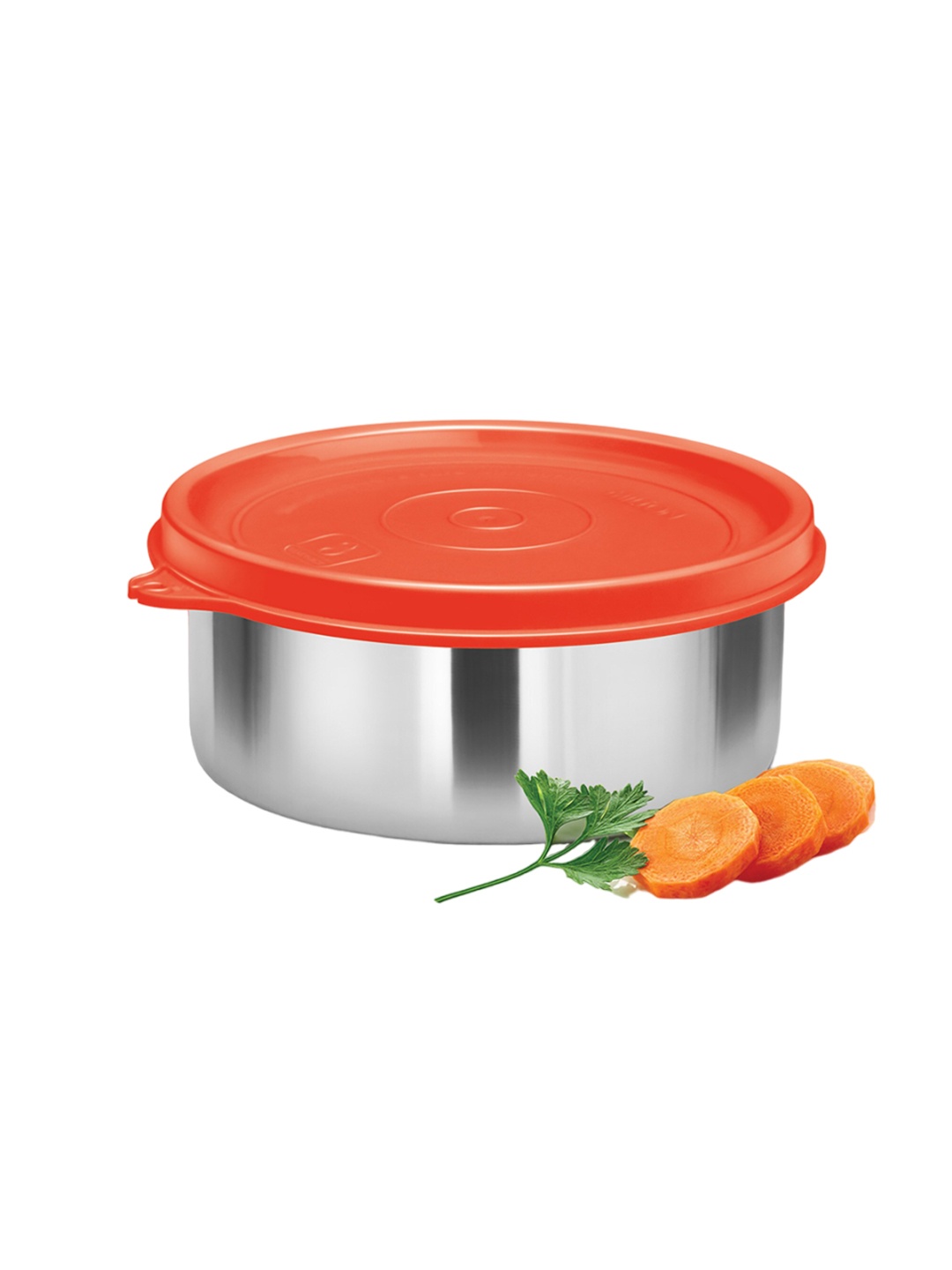 

Milton Steel Pro 350 Red Leak Proof Stainless Steel Lunch Box 320ML