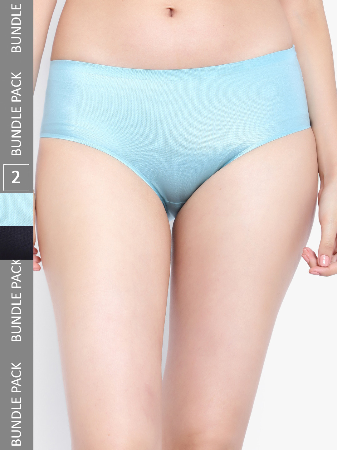 

PARKHA Women Pack Of 2 Assorted Anti Bacterial Hipster Briefs PKBRI115125COMBOS