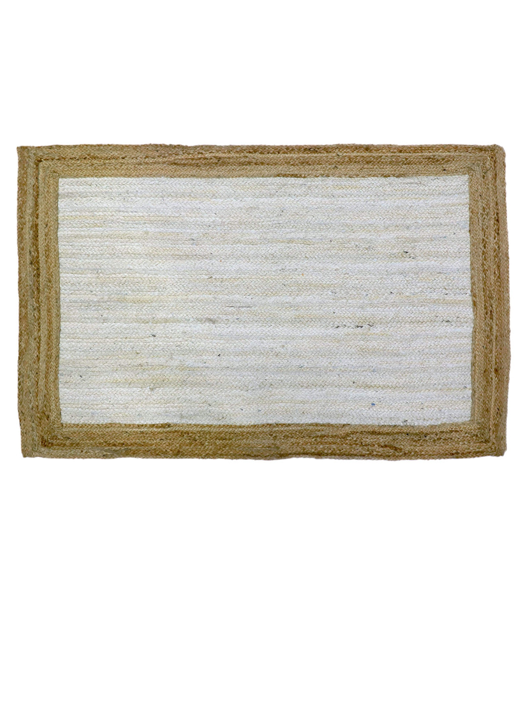 

Art Avenue Empty Brown & White Braided Jute Rectangular Rug