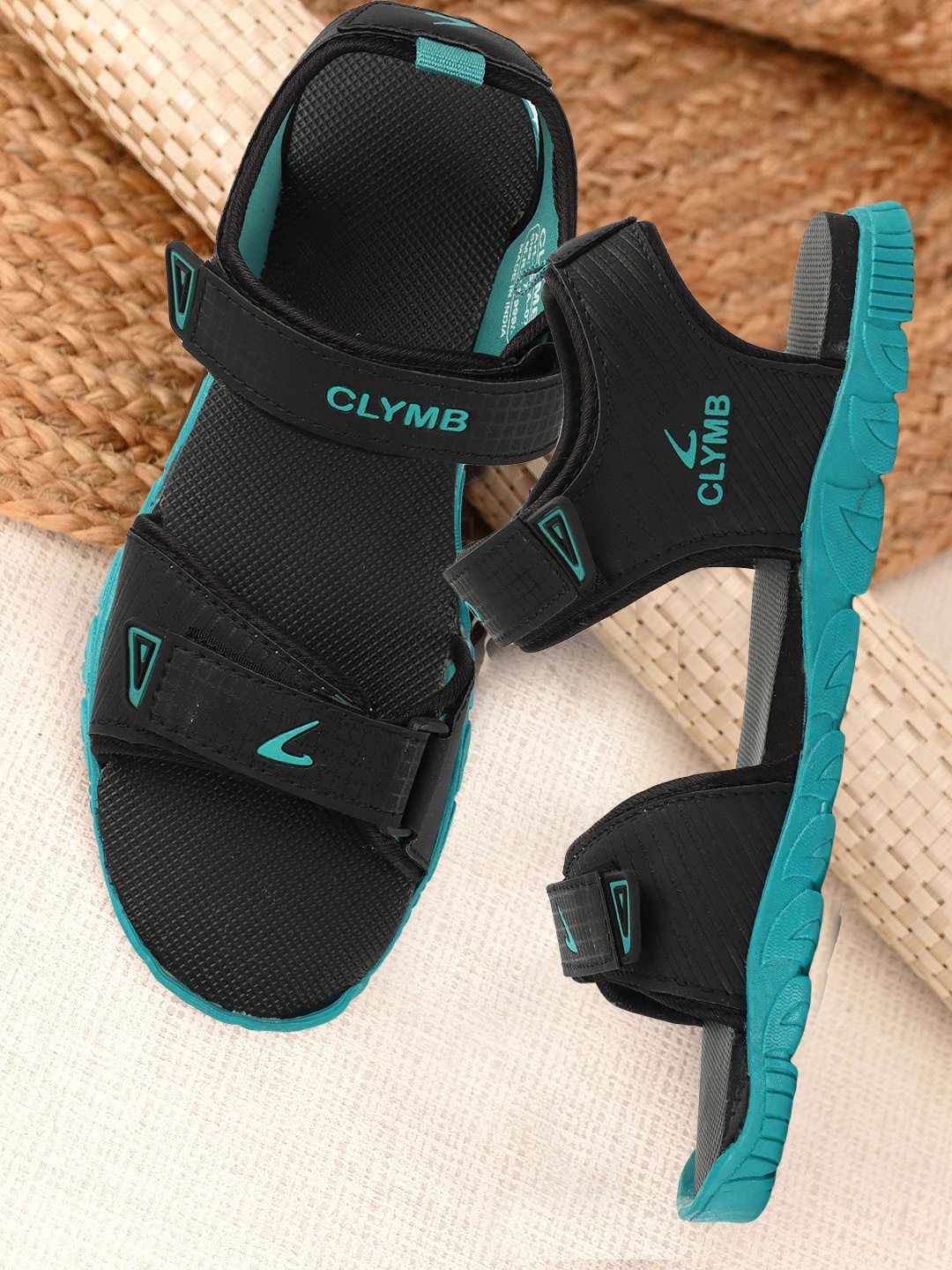 

CLYMB Men Lightweight Sports Sandals, Black